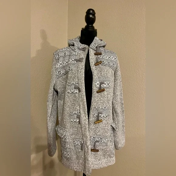 Patagonia Gray Patterned Toggle Jacket - Picture 5 of 9